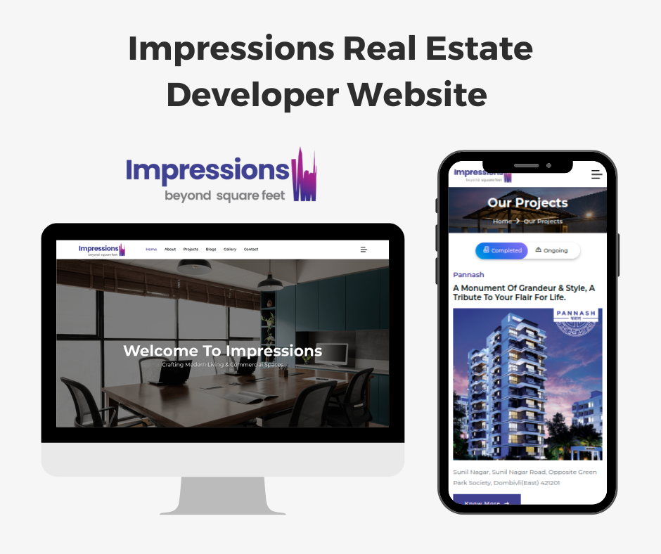 Impressions Real Estate Developer Website