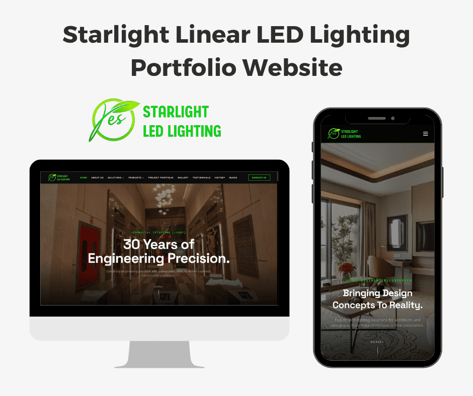 Starlight Linear Led Website